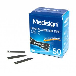 نوار تست قند خون مدیساین Medisign