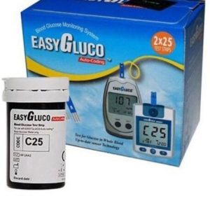 نوار تست قند خون ایزی گلوکو بسته 50 عددی