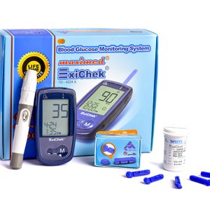 دستگاه تست قند خون سخنگو اکسی چک با 25 عدد نوار ExiChek